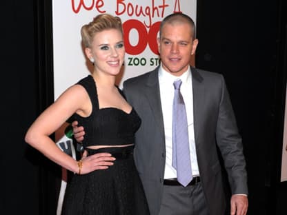 Zur Premiere des Films "We bought a Zoo" kamen natürlich die beiden Hauptdarsteller Scarlett Johansson und Matt Damon und viele mehr ...