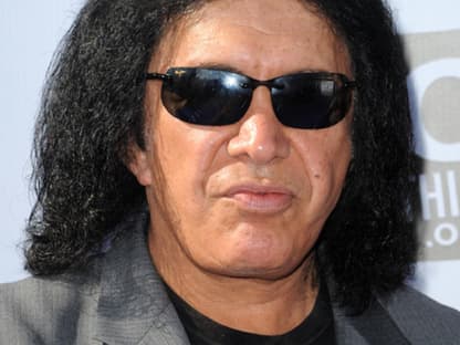 Gene Simmons kam ebenfalls zur Awardshow