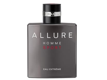 2. „Allure Homme Sport Eau Extrême de Chanel", setzt sich zusammen aus Minze, Muskatellersalbei und Sandelholz. Von Chanel, EdT 50 ml ca. 55 Euro