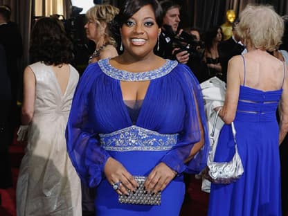 Sheri Shepherd setzte auf Blau