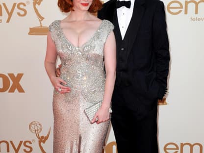 Christina Hendricks mit Geoffrey Arend