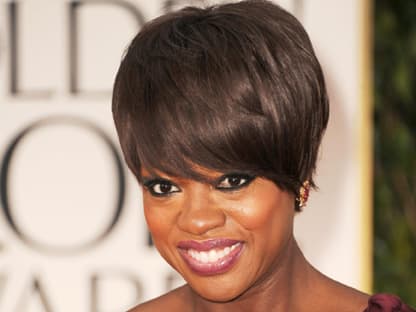 Viola Davis strahlte in die Kameras