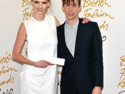 Topmodel Lara Stone mit Musiker Johnny Borrell