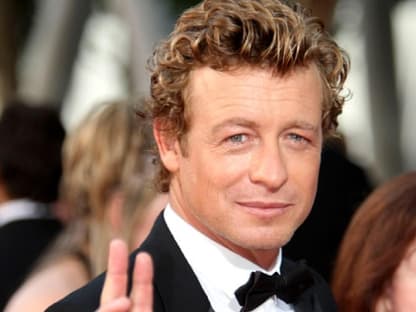 Schauspieler Simon Baker war für seine Rolle als "The Mentalist" nominiert