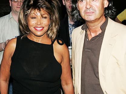 Tina Turner und Erwin Bach im Jahr 2005