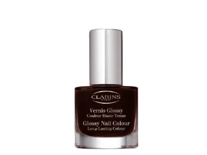 1. Nagellack "Vernis Glossy Prune Noire" von Clarins, ca. 16 Euro