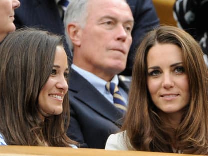 Pippa Middleton mit ihrer Schwester, Herzogin Kate