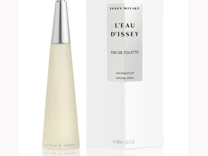 5. „L'Eau d'Issey" ist ein Zusammenspiel aus Yuzu, Blaue Seerose und Tabak-Ambra. Von Issey Miyake, EdT 50 ml ca. 66 Euro