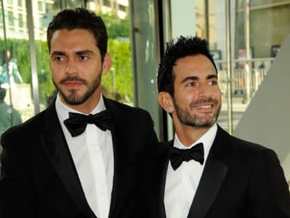 Marc Jacobs und sein Lebensgefährte Lorenzo Martone