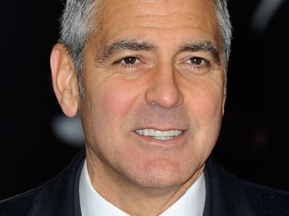 Punktete wieder einmal mit seinem charmanten Lächeln: George Clooney