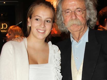 Jean Puetz mit Tochter Luisa