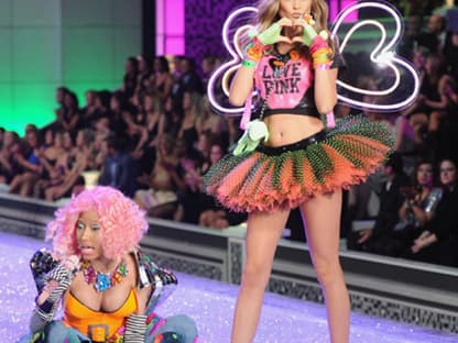 Model meets Music: Nicky Minaj rockte die Show