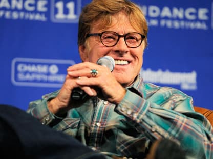 Sundance Festivalpräsident und -gründer Robert Redford ﻿freut sich über die erfolgreiche Entwicklung des etwas anderen Filmfestivals