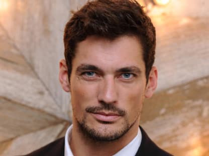 Model David Gandy sorgte für viele Blicke bei den Frauen. Er stand schon für einige Kampagnen des italienischen Modelabels