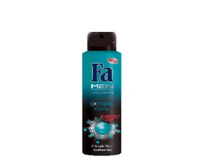 Für den Körper: Extreme Cool Deospray Men von Fa, 150 ml ca. 2 Euro