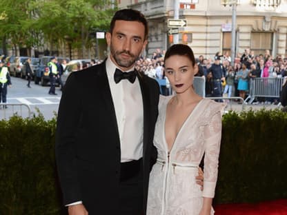 Rooney Mara und Riccardo Tisci