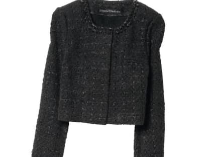 Elegant: Klassische Boucléjacke von H&M, ca. 50 Euro