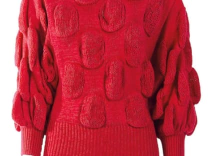 Dekorativ: Strickpullover von Only, 
ca. 40 Euro