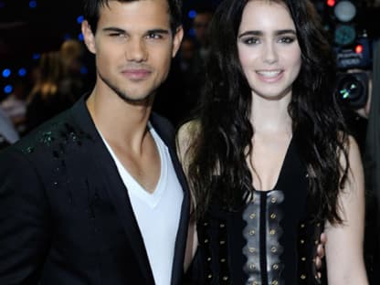 Taylor Lautner udn Lily Collins: Gemeinsame Premiere trotz Trennung