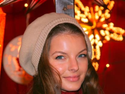 Yvonne Catterfeld machte bereits die Weihnachtsmärkte unsicher