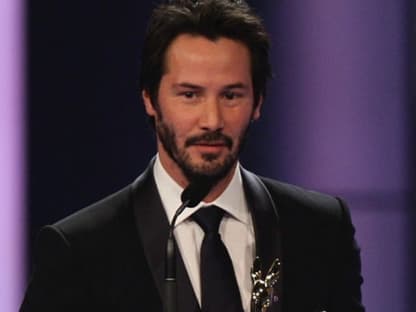 Der "Schauspieler International"-Bambi ging an Keanu Reeves