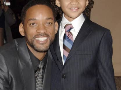 Will Smith mit seinem Sohn Jaden. Damals war der Kleine noch neu Jahre alt und spielte seine erste große Filmrolle neben seinem Vater in "The Pursuit of Happiness"