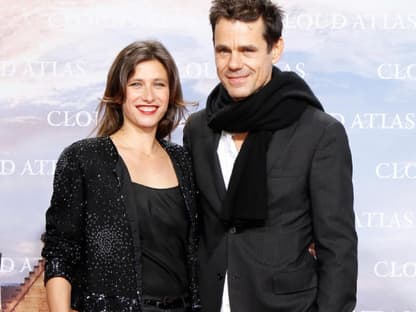 "Cloud Atlas"-Regisseur Tom Tykwer mit Frau Marie Steinmann