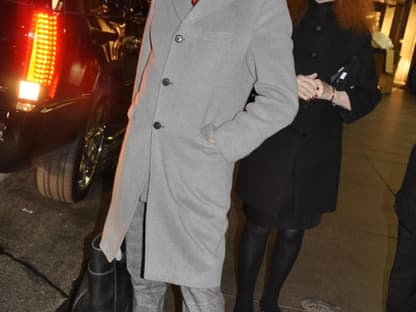 Journalist Hamish Bowles (im Hintergrund Grace Coddington, Creative Director der Vogue US)