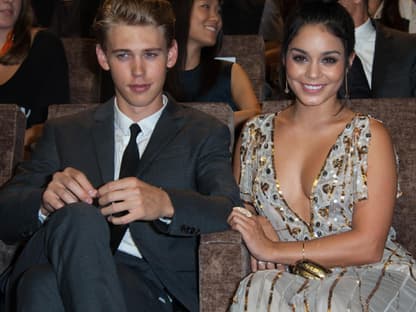 Kuschelten auch während der Premiere: Austin Butler und Vanessa Hudgens