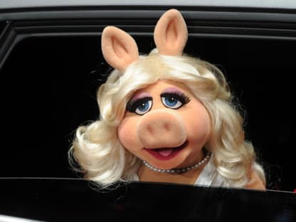 Selbst Miss Piggy beehrte die Goldene Kamera mit einem Auftritt