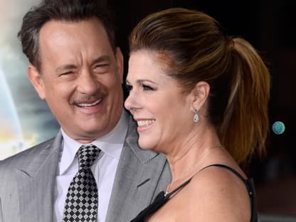 Tom Hanks und seine Gattin Rita Wilson