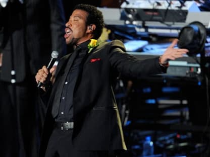 Lionel Richie auf der Bühne