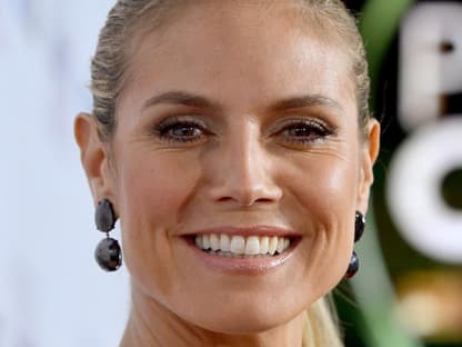 Heidi Klum strahlte in die Kameras