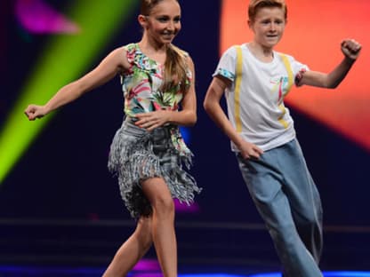 Veronika und Daniel (beide 13) aus Neustadt an der Aisch haben es geschafft: Sie stehen im Finale von "Got to Dance"!´ 