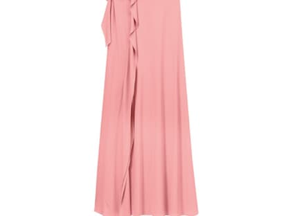 Das Kleid von Filippa K (ca. 290 Euro) trägt den Namen "Flamingo". Wir sind sicher, wir werden uns genauso paradiesisch darin fühlen!