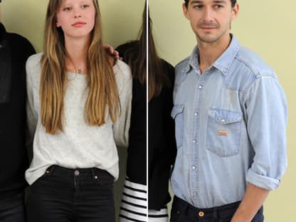 Mia Garth und Shia LaBeouf sollen ein Paar sein