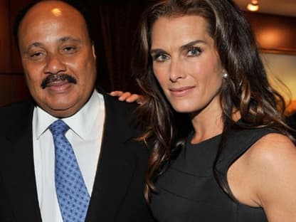 Martin Luther King III und Schauspielerin Brooke Shields - enge Freunde von Jacko