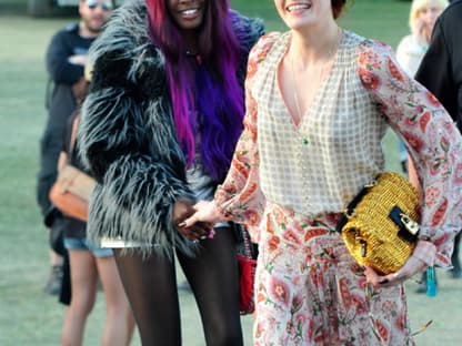 Florence Welch und Azealia Banks