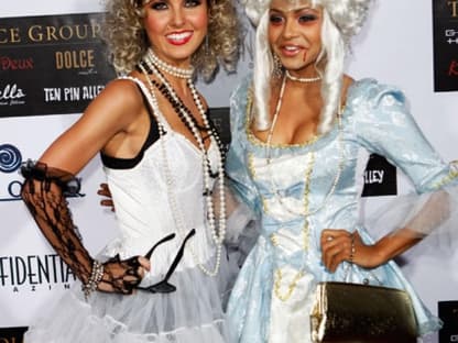 Audrina Patridge und Christina Milian