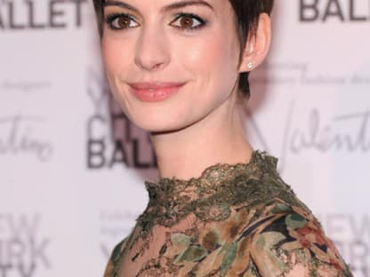 Ihre Rehaugen sind ihr Markenzeichen: Hollywood-Star Anne Hathaway