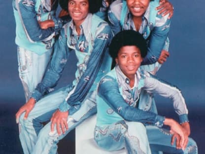 Die "Jackson 5": Michael und seine Brüder Jackie, Tito, Jermaine und Marlon