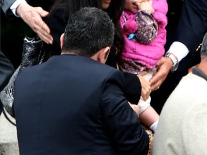 Salma Hayek und Töchterchen Valentina bei ihrer zweiten Hochzeit in Venedig