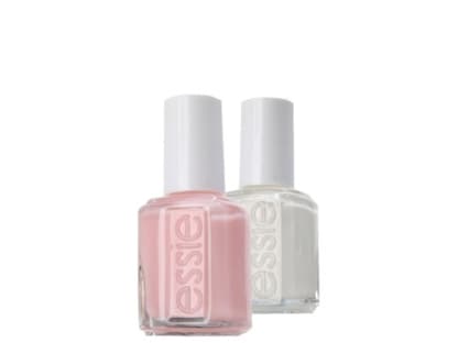 Lackiert mit "Sugar Daddy" und "Marshmallow" von Essie, über Douglas, je ca. 13 Euro