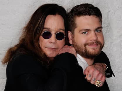 Überglücklich: Ozzy Osbourne feierte die Premiere seines Films "God Bless Ozzy Osbourne". Familiensache: Der Dokumentarfilm über sein Leben wurde von Sohn Jack Osbourne ﻿produziert