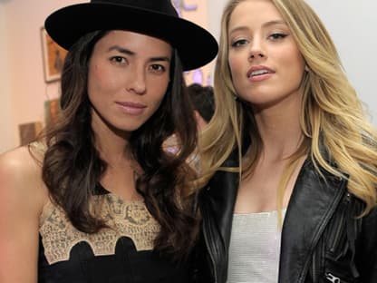 Sind sie schon längst getrennt? Tasya van Ree und Amber Heard 