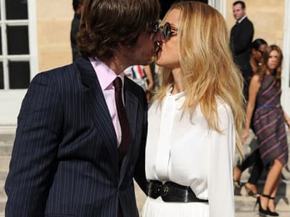 Paris, die Stadt der Liebe! Rodger Berman und Rachel Zoe küssten sich