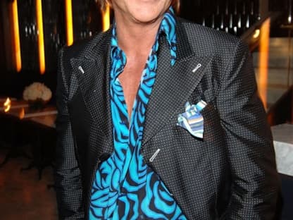 Schauspieler Mickey Rourke ist in New York um zu feiern