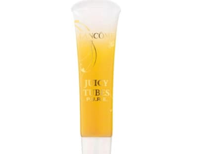 Fruchtige Lippen: Zitrus-Lipgloss "Juicy Tubes P.U.R.E. - Mandarine" von Lancôme, ca. 15 Euro, limitiert