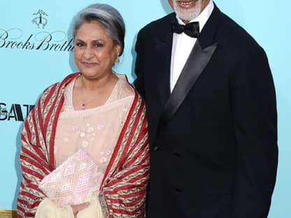 Amitabh Bachchan und seine Frau - In Indien moderierte er einst "Wer wird Millionär"