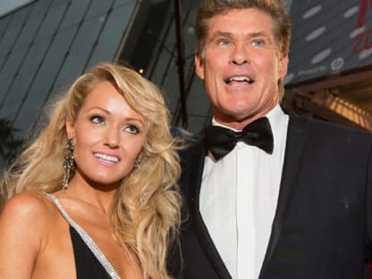 Auch David Hasselhoff war zum großen Eröffnungsfilm gekommen